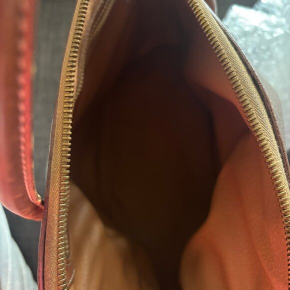 Auth Vintage Celine Macadam Top Handle Brown Bag - Picture 12 of 13